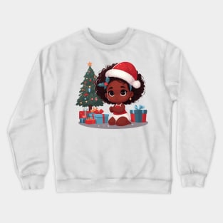 Afrocentric Baby Christmas Crewneck Sweatshirt